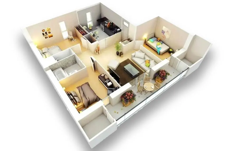 rekonstruksi rumah type 36 di Cibubur