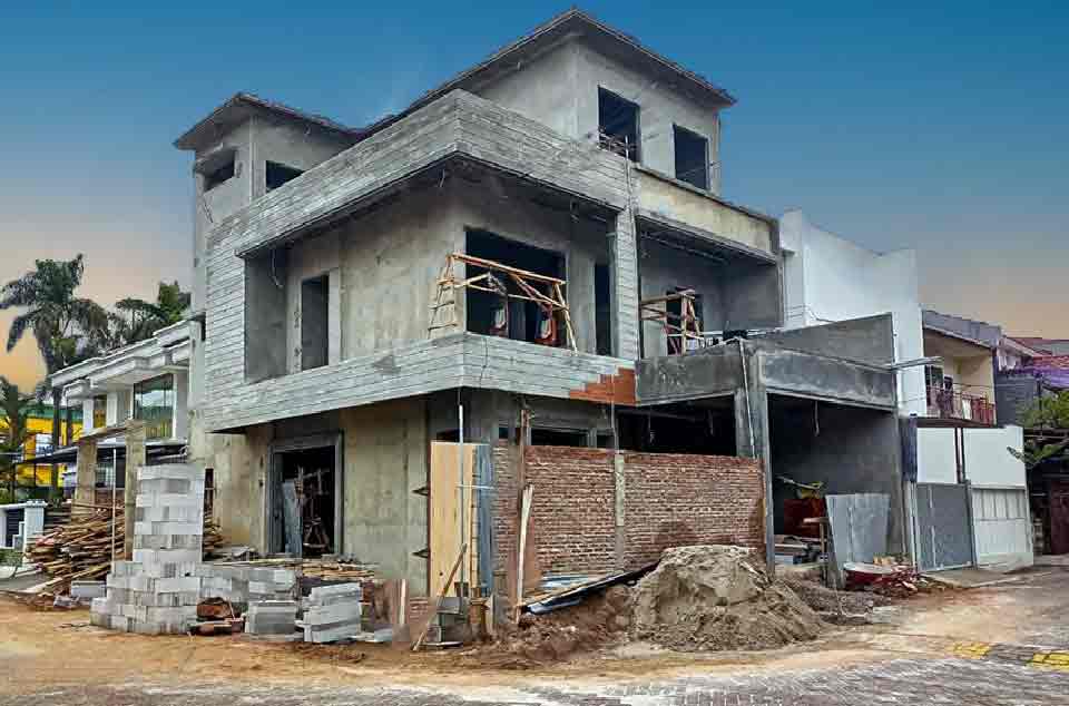 Renovasi rumah warisan Depok