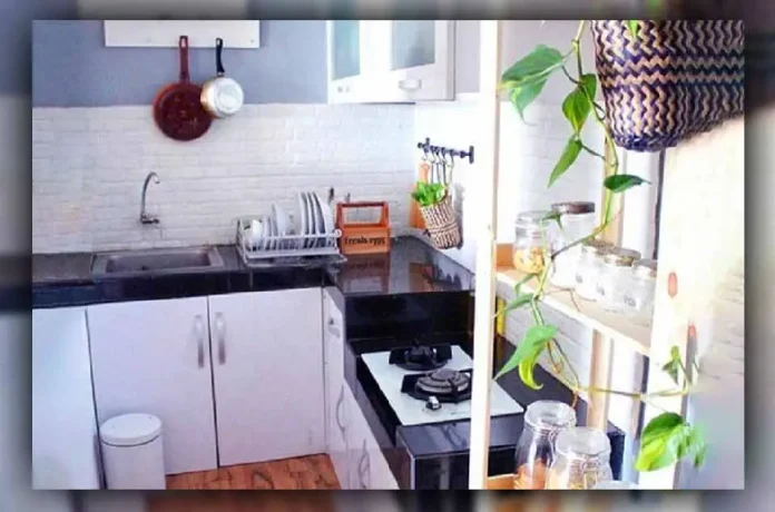 Inspirasi dapur minimalis letter L Inspirasi Dapur Minimalis untuk Rumah Kecil