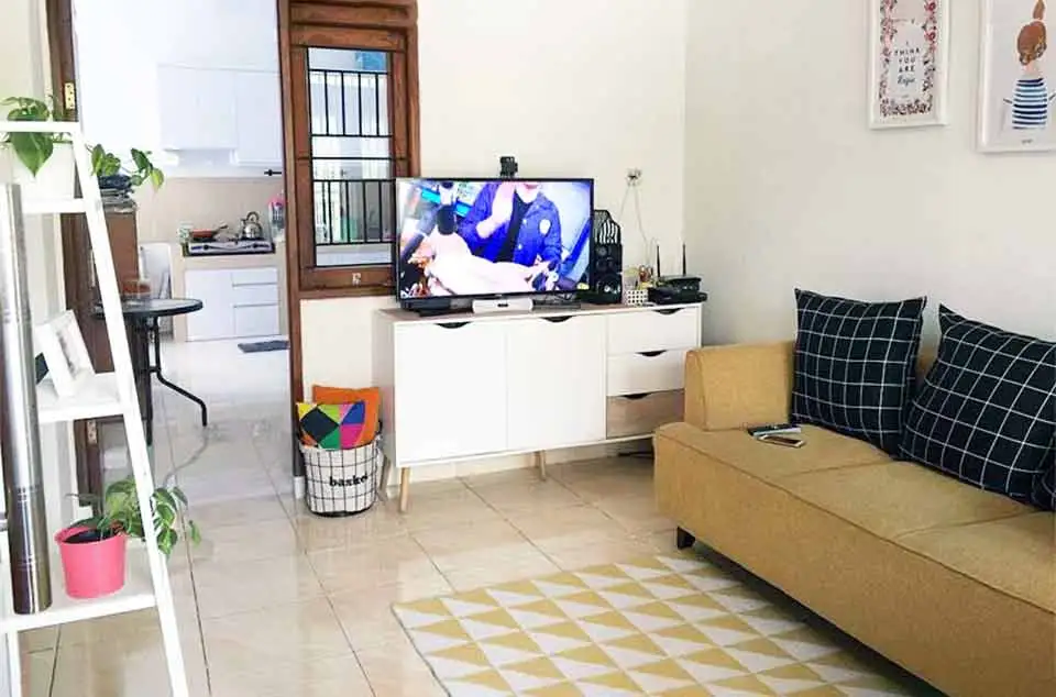 denah ruangan rumah tipe 36